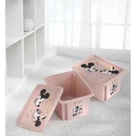 Tárolódoboz tetővel 15L Minnie Mouse  1223658124700