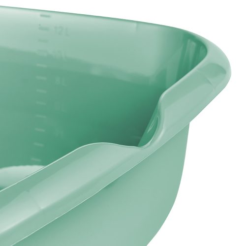 Lavór szögletes Björk 13L zöld 1055731500000