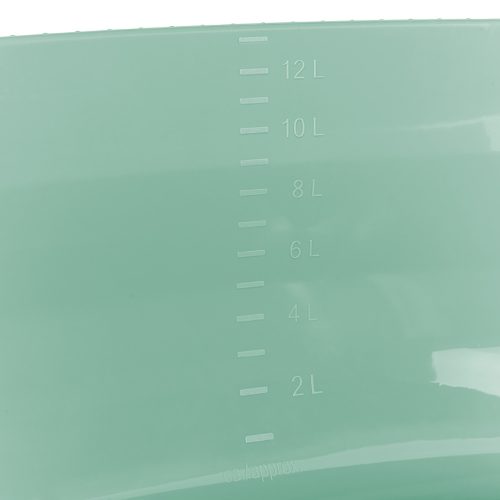 Lavór szögletes Björk 13L zöld 1055731500000