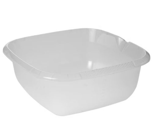 Lavór szögletes Björk 13L áttetsző 1055700100000