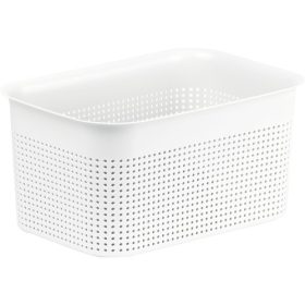 Tároló kosár 4,5L 26,2x18x13cm Brisen fehér 1023701100