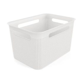 Tároló kosár 16L 36x26,2x21,1cm Brisen fehér 1023901100