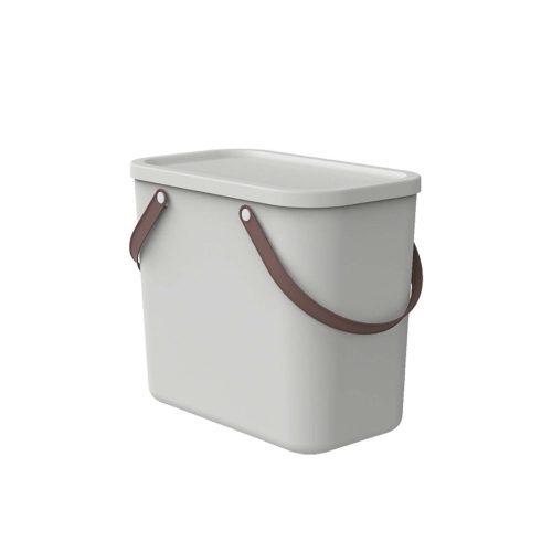 Szemetes szelektív 25L 40x23,5x34cm Albula fehér 1050001023