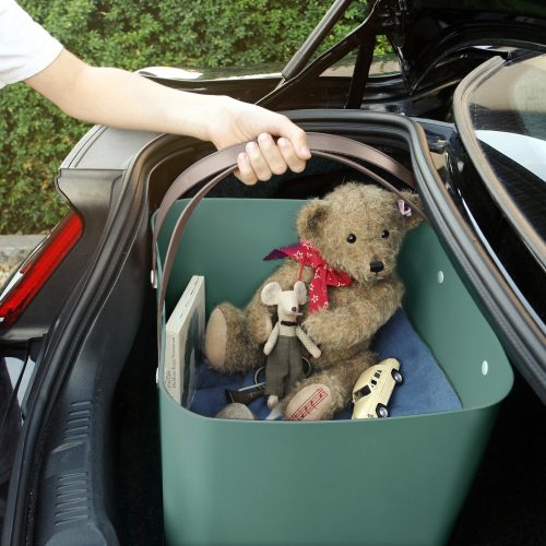 Tároló tetővel 25L Albula zöld 1050005092