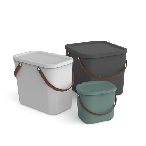 Tároló tetővel 25L Albula cappuccino 1050007422