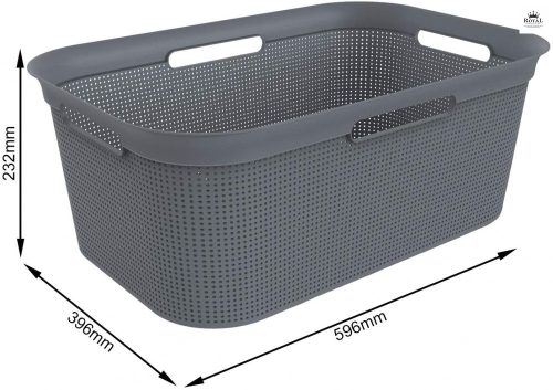 Ruháskosár Brisen szürke 41L 1023608853