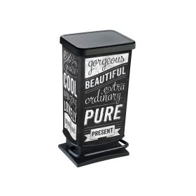   Szemetes pedálos 20L 29,3x26,6x45,7cm Paso Hipster 1754011003