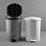 Szemetes pedálos D 5,0L 20,2x20,2x24,5cm Clean Keeper 01010