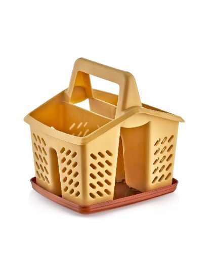 Evőeszköztartó asztali tálcával 14002