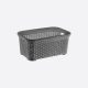 Ruháskosár D 50L 61x40x28,4cm Rattan 05105