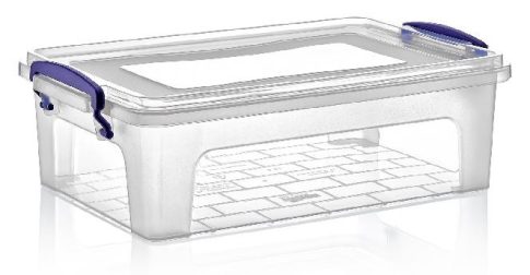 Tároló doboz D 6,0L 35,5x23,1x11,3cm Clear 30154