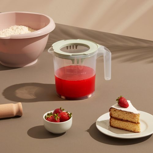 Keverőtál fröccsenésgátló tetővel 1,6L 10201