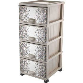 Komód dekoros 4 fiókos 298