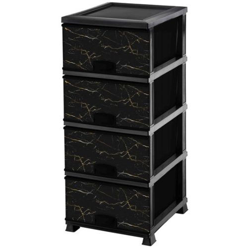 Komód dekoros 4 fiókos 298