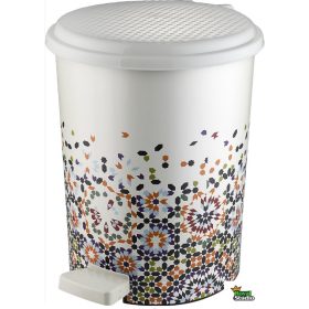 Szemetes pedálos 11L dekoros kicsi 365