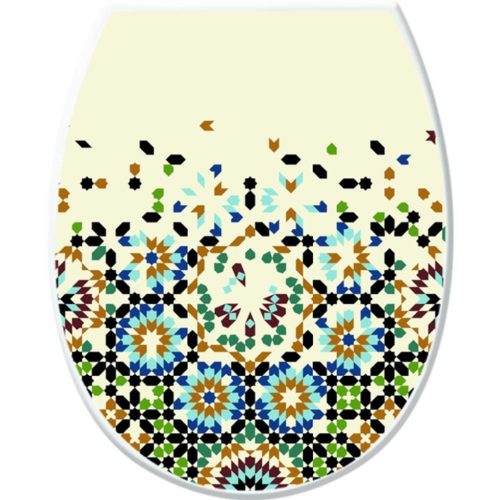 WC tető dekoros 36,5x45x3,5cm 372