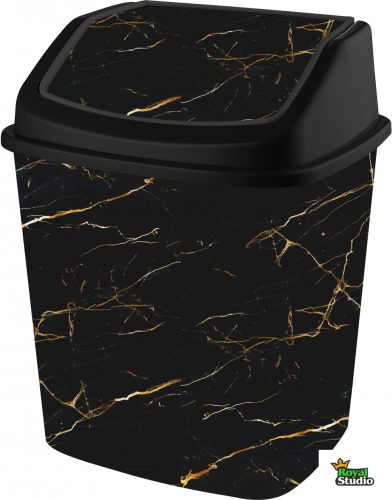 Szemetes billenős dekoros 5L 341