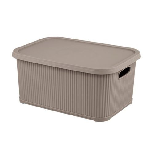 Tároló doboz tetővel vegyes színekben 5,5L Nostalgia N374