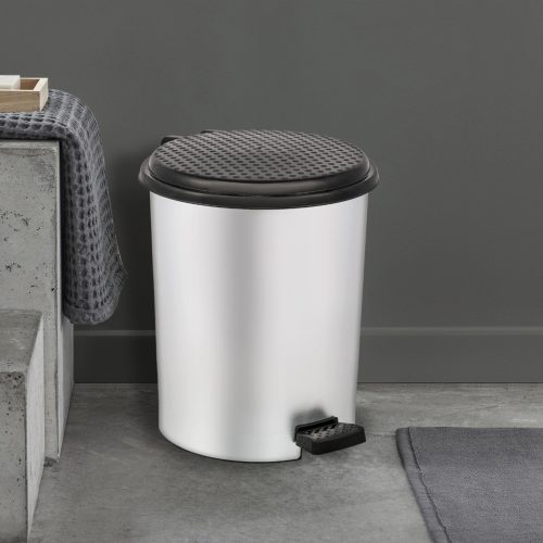 Szemetes szett pedálos 3 részes  6/11/20L Metal M370