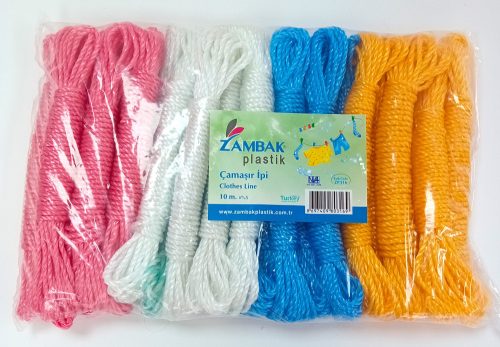 Ruhaszárító kötél 10M 24db ZP-316 AKCIÓ