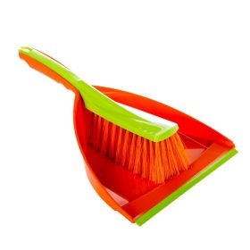   Szemeteslapát gumi éllel kefével Irys Glamour Happy Cleaning RS-1148