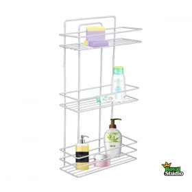 Zuhanypolc, fürdőszobai 3 szintes fehér 71307