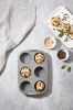 Szilikon sütőforma muffin 6db 30008