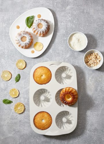 Szilikon sütőforma szett virág muffin fánk 6db 30010-2