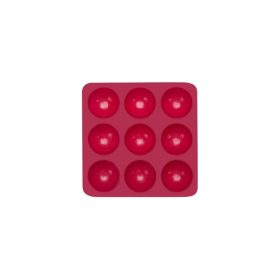Szilikon sütőforma félgömb 9db 30017