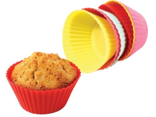 Szilikon csipkés muffin forma 12db 30020
