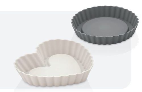 Szilikon szív és tartforma mini 6db 30023