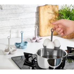 Szilikon tojásfőző-tartó 3db 30104