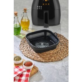   Szilikon airfryer betét szögeletes összecsúkható sl-3251