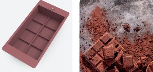 Szilikon dubai csoki forma 30301