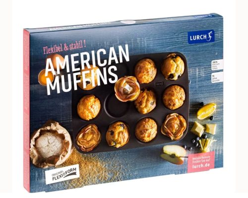 Szilikon sütőforma muffin 12db 37002
