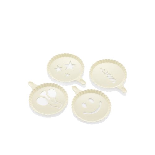 Cappuccino díszítő sablon L-00556