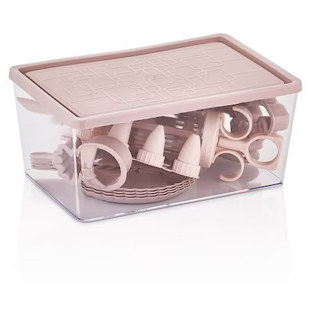 Sütemény kiszúró-dekoráló 22 részes szett tárolódobozban L-00657