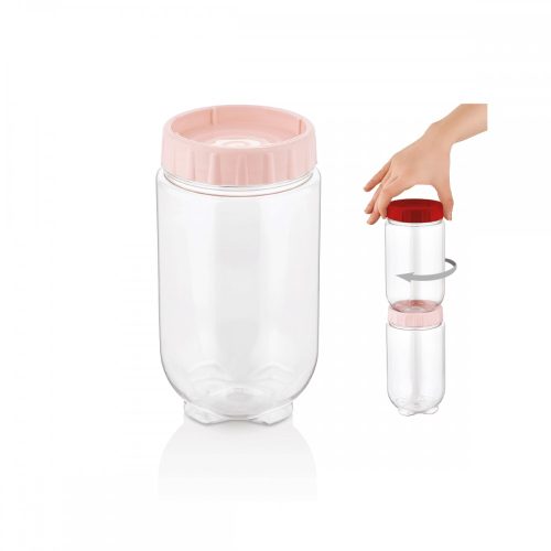 Fűszertartó csavaros tetővel 1L L-00725