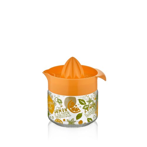 Citromfacsaró üveg dekoros 300ml C-00203