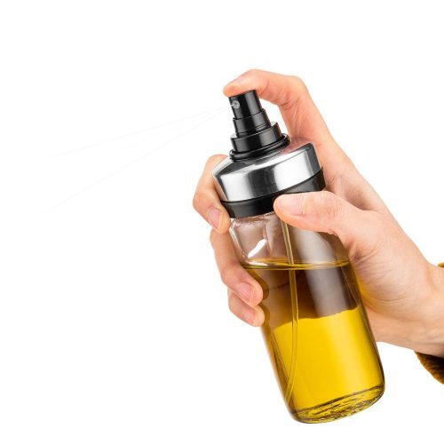 Olaj és ecet permetező spray üveg Premium 245ml C-00339