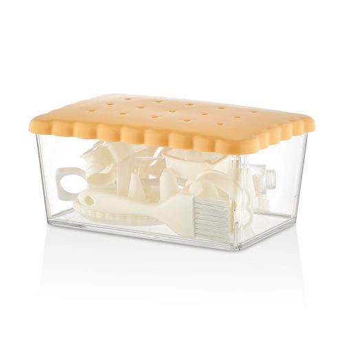 Sütemény kiszúró-dekoráló 22 részes szett tárolódobozban L-00870