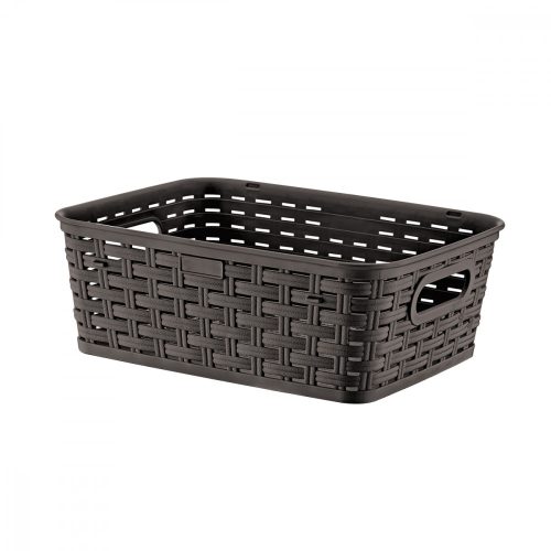 Tároló kosár rattan 2,5L 25,5x20x9,0cm SP-230