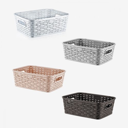 Tároló kosár rattan 2,5L 25,5x20x9,0cm SP-230