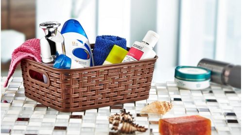 Tároló kosár rattan 2,5L 25,5x20x9,0cm SP-230