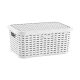 Tároló kosár I tetővel Rattan 5,0L 19,5x28x12,5cm SP-290