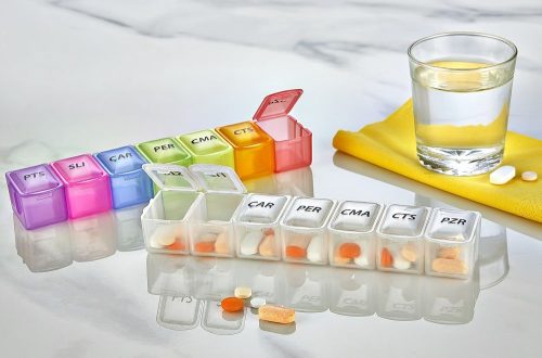 Gyógyszeres doboz (hetente) 3,5x17x2,5cm TV-255