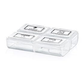 Gyógyszeres doboz (naponta) 8,2x6,8x2cm TV-250