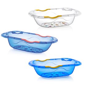 Baba fürdőkád áttetsző 35L 80x48x21cm CM-216