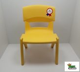 Gyerek szék 33x25x48cm SÁRGA CM-500