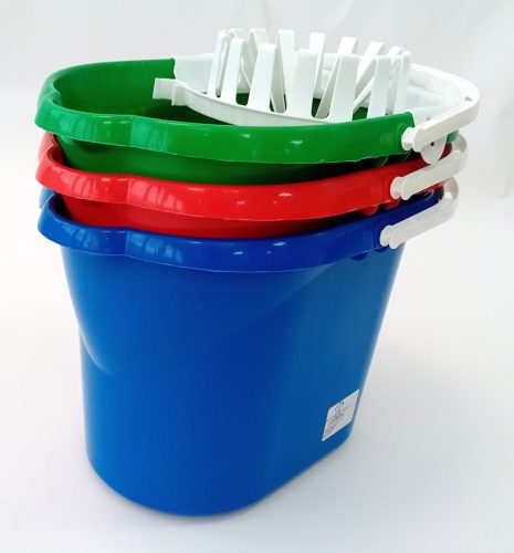 Felmosóvödör csavaróval 14L Happy Cleaning RS-1182 AKCIÓ